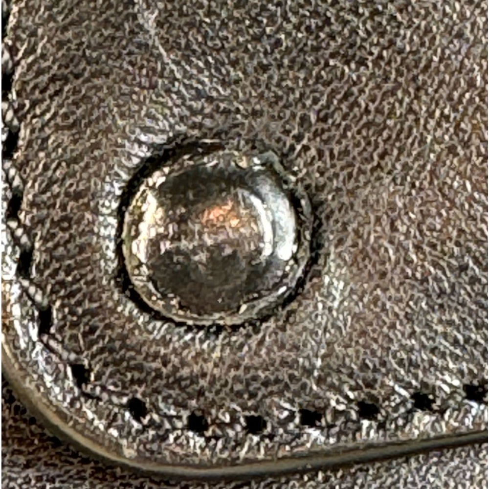 Chloe Blue and Black Leather Satchel - Picture 14 of 16